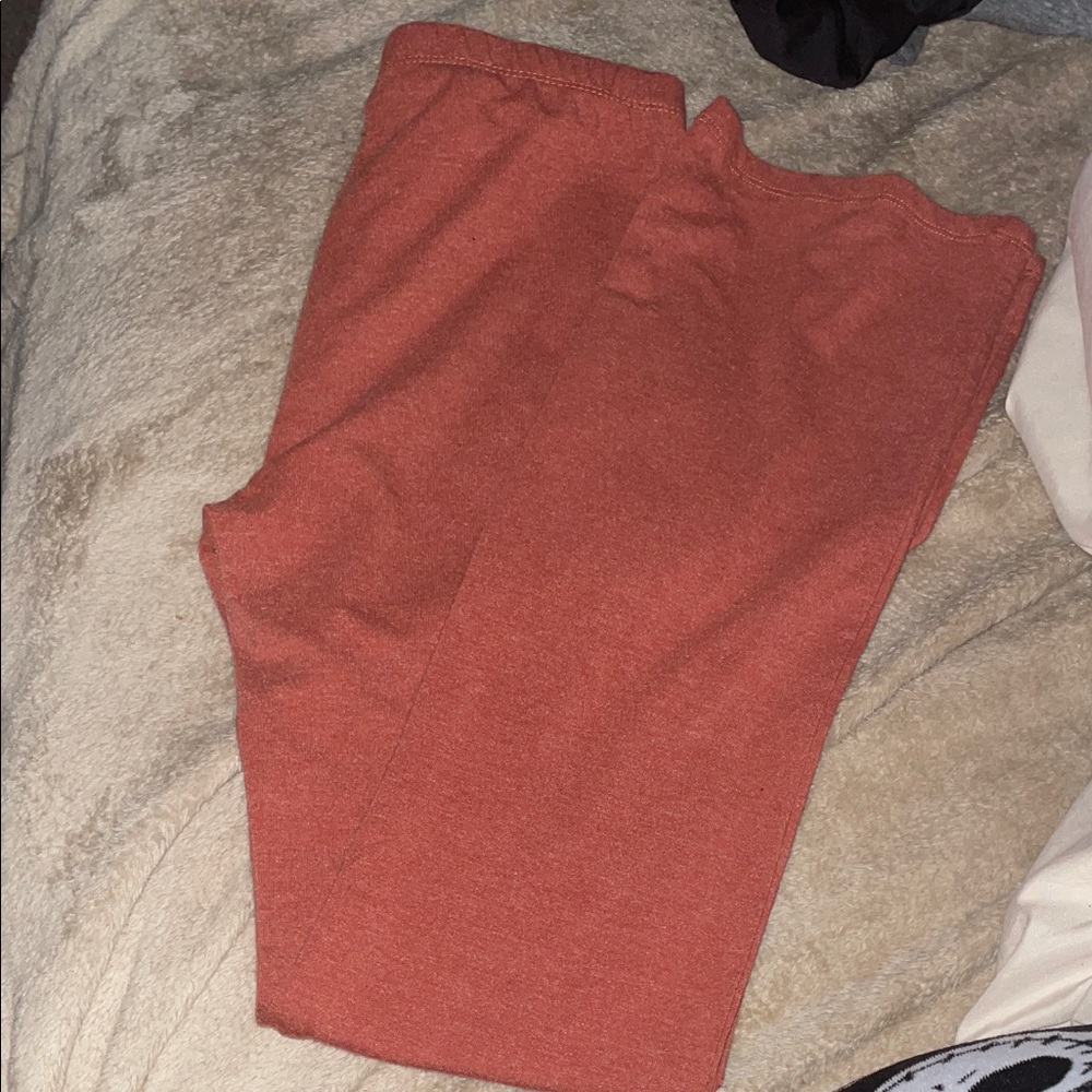 Rust Orange Leggings